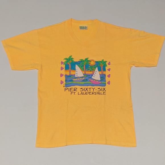 Vintage Other - 1995 Pier Sixty-Six Ft. Lauderdale Florida T-shirt
